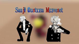 PTS Sanji Moveset using the JJS Skill Builder! [Guy's Custom Movesets]