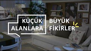 KÜÇÜK ALANLARA BÜYÜK FİKİRLER – 35 m² EV