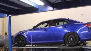 Lexus IS-F 5Liter V8 Dynorun MPS-Engineering Custom Exhaust