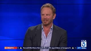 "Beverly Hills 90210" Star Ian Ziering on How He Became the Host of a Baking Competition