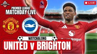 MANCHESTER UNITED vs BRIGHTON LIVE PREMIER LEAGUE WATCH ALONG!