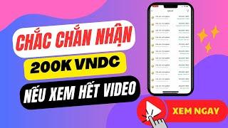 App Kiếm Tiền Online Nhận Ngay 200.000Đ Mới Nhất 2024 Rút Về Ngân Hàng Mới Nhất | DUY NGUYÊN KTOL