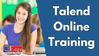 Talend Online Training | Talend ETL Training Demo Video Tutorials