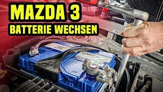 Mazda 3 Batterie Wechseln + Die richtige Batterie Kaufen !