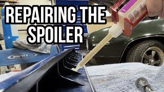 Repairing The Camaro Spoiler