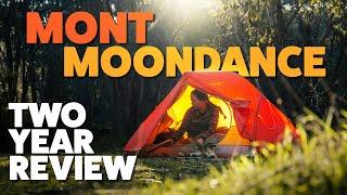 Two Years using the Mont Moondance 1 Freestanding Lightweight Hiking Tent | Long Term Review