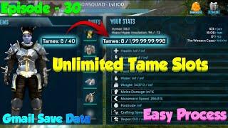Ark mobile: How to Hack Unlimited Tame Slots   | Unlimited Taming | Episode 30 | Soa Squad