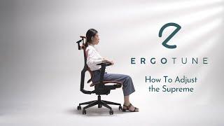 How To Adjust The ErgoTune Supreme