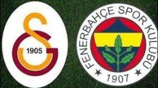 Galatasaray-Fenerbahçe 27 Eylül 2020 Pazar