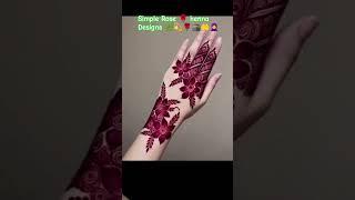 red beautiful back side mehndi ka design#mehndi #hennadesign #ytshort #shortvideo #viralsong