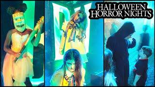 Halloween Horror Nights with Kids | Orlando Houses, Scare Zones & Food | Blumhouse M3GAN Meet