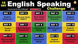 The 15-Day English Speaking Challenge!