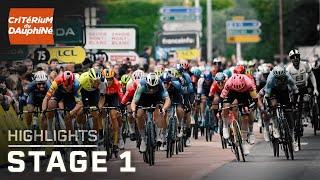 Critérium du Dauphiné 2024, Stage 1 | EXTENDED HIGHLIGHTS | 6/2/2024 | Cycling on NBC Sports