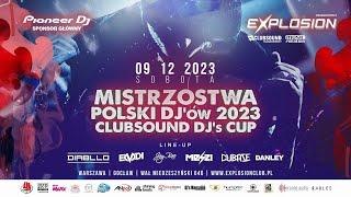 Mistrzostwa Polski Dj-ów Clubsound Dj's CUP 2023 ! Część I Rundy Półfinałowej ! Clubsound TV !