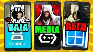 TODOS los ASSASING CREED para EMULAR en ANDROID (Según TU GAMA)