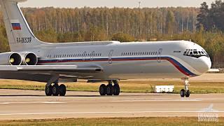 Il-62 - 15 years this hasn't happened - haven't seen it in Moscow Domodedovo