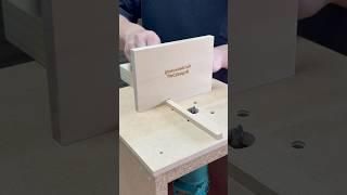 How I Built the Rail-Guided Box Joint Jig #shorts #woodworking #diy