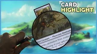 Obscure Card Highlight: Argentum Masticore | Magic: The Gathering