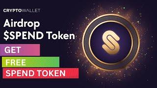 GET FREE SPEND TOKEN, CRYPTO WALLET AIRDROP TOKEN, GET FREE CRYPTO WALLET SPEND TOKEN #earnfreemoney