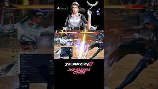 Tekken 8 | Jun Kazama | Jun Tekken 8 Combo | #junkazama #tekken8 #combotutorial #gameplay #guide