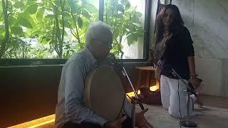 Aparnaji   and Tushar Bhai bhuta satsang art of living