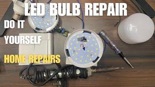 How To Repair LED bulb || led bulb repairing with simple process @Mr.Electricdiy