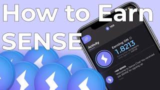 How to Earn SENSE on Sense Chat!