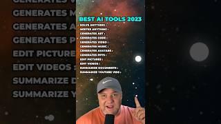 Best AI Tools in 2023  September