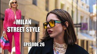 WHAT EVERYONE IS WEARING IN MILAN  → Milan Street Style Milan Fashion → EPISODE.26