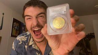 I bought real GOLD coins! Over $6,000 dollars! WOW!