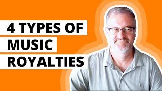 The 4 Types of MUSIC ROYALTIES