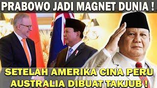 PESONA PRABOWO TIADA DUA ! JADI MAGNET DUNIA️SETELAH CINA AMERIKA KINI AUSTRALIA DIBUAT TAKJUB 