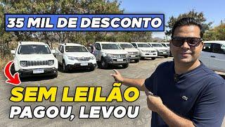 CAMINHONETES COM 35 MIL DE DESCONTO: SEM LEILÃO, PAGOU, LEVOU