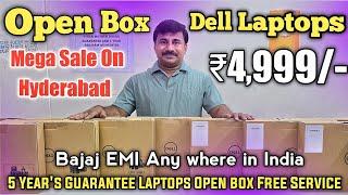 Dell Open Box Laptops  4,999/- Only Bajaj EMI Any Where 64Gb Ram 13th Generation High-end Laptops