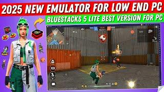 (2025) NitroX New Emulator For Free Fire On Low End PC | Bluestacks 5 Lite Best Version For PC