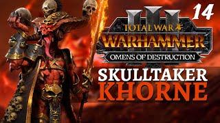 THE LION & THE SNAKE | Omens of Destruction - Total War: Warhammer 3 - Skulltaker - Khorne #14