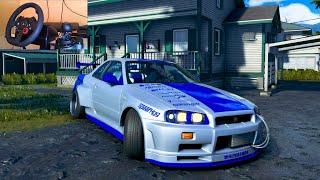 The Crew Motorfest | Nissan Skyline R34 GTR | Logitech G29 Gameplay.