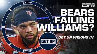 The Bears 'NEED HELP INTERNALLY!' - Jeff Saturday on production with Caleb Williams | Get Up