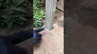 how professional welders install canopy poles strongly and neatly