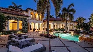 $6,950,000 Corsini Lane House in Naples, Florida | 5 beds + 6 baths + 6,376 SF Living