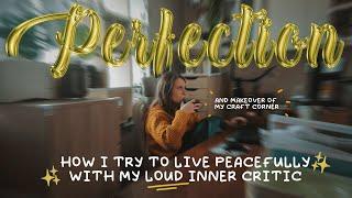 The Hidden Code to Balancing Your Inner Critic⭐Cozy Craft STUDIO MAKEOVER  Unexpected DIY Project