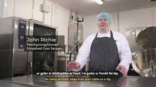 Smashed Cow Sauces, Cywain and Food Technology Centre - CASE STUDY