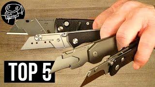 5 Knives That NEVER Need Sharpening - Best Box Cutters w/ Replaceable Utility Blades