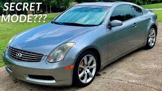 The G35 Coupe Secret Mode