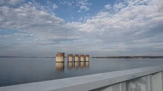 012 - [4K] Lake Murray Dam Hydroelectric Intake Towers