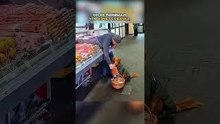 Эта Собачка Продавала На Улице Продукты, Чтобы Накормить Свою Хозяйку! ️
