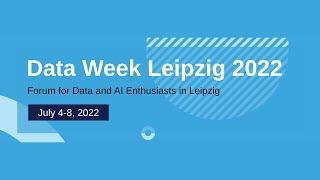 Data Week Leipzig | Liveübertragung aus dem Ratsplenarsaal