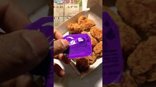 New Taco Bell chicken nuggets #ftcuproduction