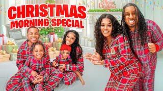 CHRISTMAS MORNING SPECIAL OPEN PRESENTS WITH US