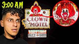 Surviving Overnight at USA’s Most Haunted Clown Motel. (Someone was watching us)